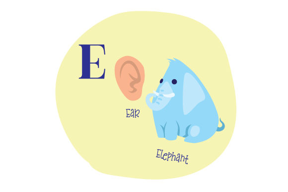 Alphabet Infographic E: A Visual Tool for Clear Communication