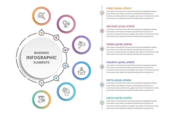 Business Circle Infographics Template: A Strategic Tool for Visual Communication