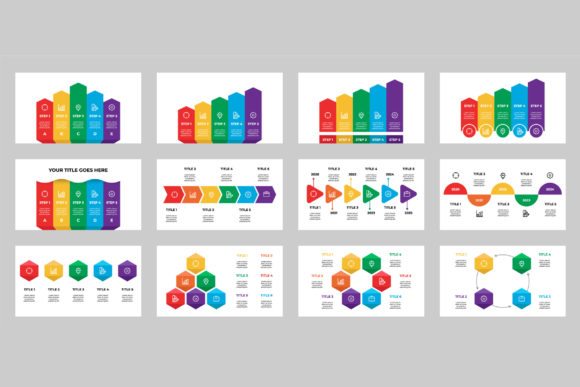 Infographics Template Bundle V.1: A Minimalist Designer’s Toolkit