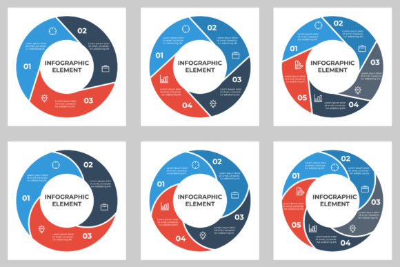 Infographics Template Bundle V.6: A Minimalist Designer’s Practical Toolkit